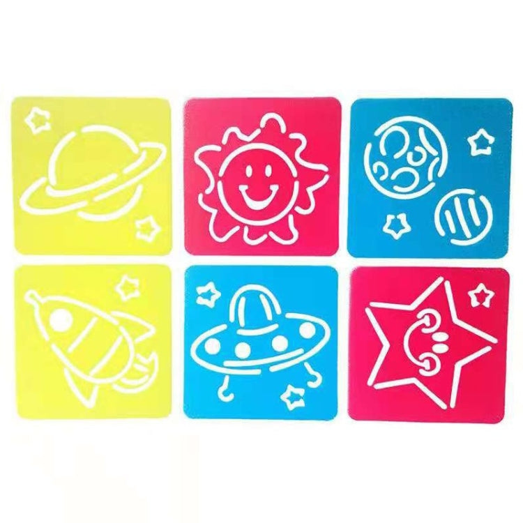 Children DIY Drawing Stencil Colorful Hollow Copy Board(H-03) - Art Supplies by PMC TechLife | Online Shopping South Africa | PMC TechLife | Buy Now Pay Later Mobicred