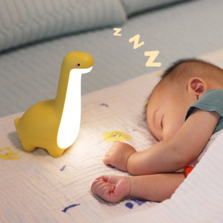 Dinosaur Night Light USB Rechargeable Sleeping Companion Ambient Warm Light(Green) - free shipping - PMc TechLife - Order now!