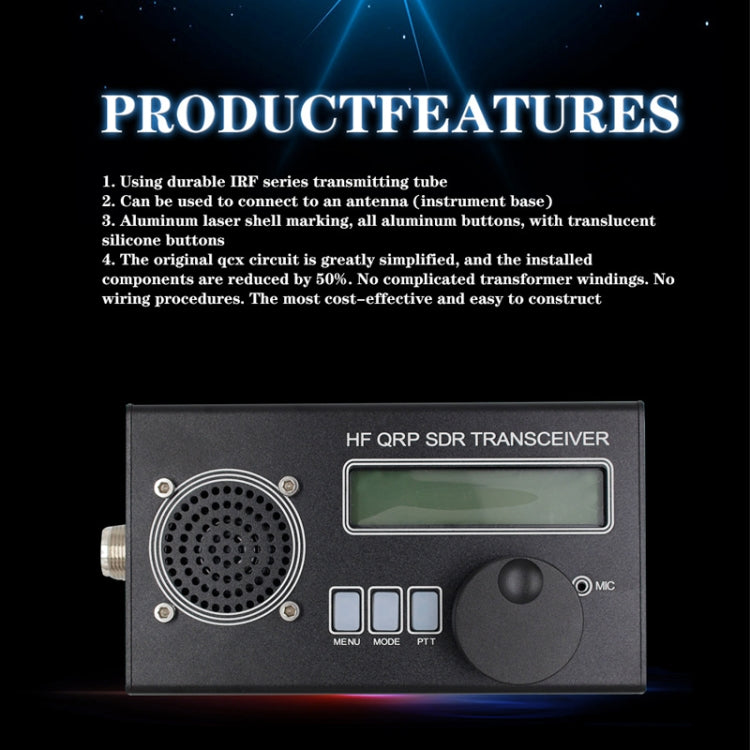 Mini 8 Band SSB/CW QRP Transceiver For Ham Radio, Style: Host + Hand Mi  + US - Set Top Box & Accessories by PMC TechLife | Online Shopping South Africa | PMC TechLife | Buy Now Pay Later Mobicred