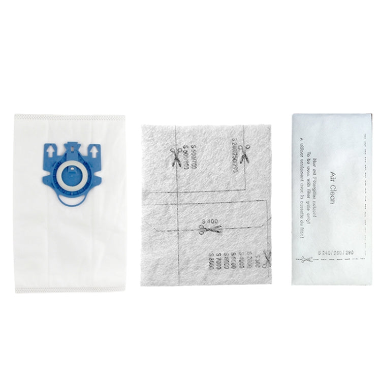10PCS For Miele 3DFJM / Complete C2 Vacuum Cleaner Accessories Blue Dust Bag - Other Accessories by PMC TechLife | Online Shopping South Africa | PMC TechLife | Buy Now Pay Later Mobicred