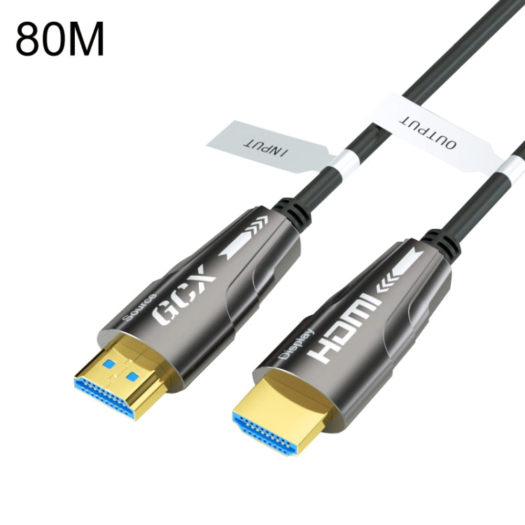 HDMI 2.0 Male To HDMI 2.0 Male 4K HD Active Optical Cable, Cable Length: 80m - Audio Optical Cables by PMC Jewellery | Online Shopping South Africa | PMC Jewellery | Buy Now Pay Later Mobicred