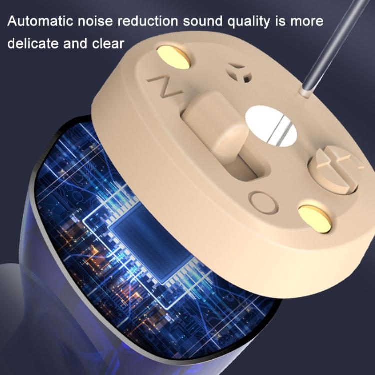 GM-912 Digital Hearing Aid Sound Amplifier With Digital Display Charging Compartment(Red Blue) - free shipping - PMC TechLife - Order now!