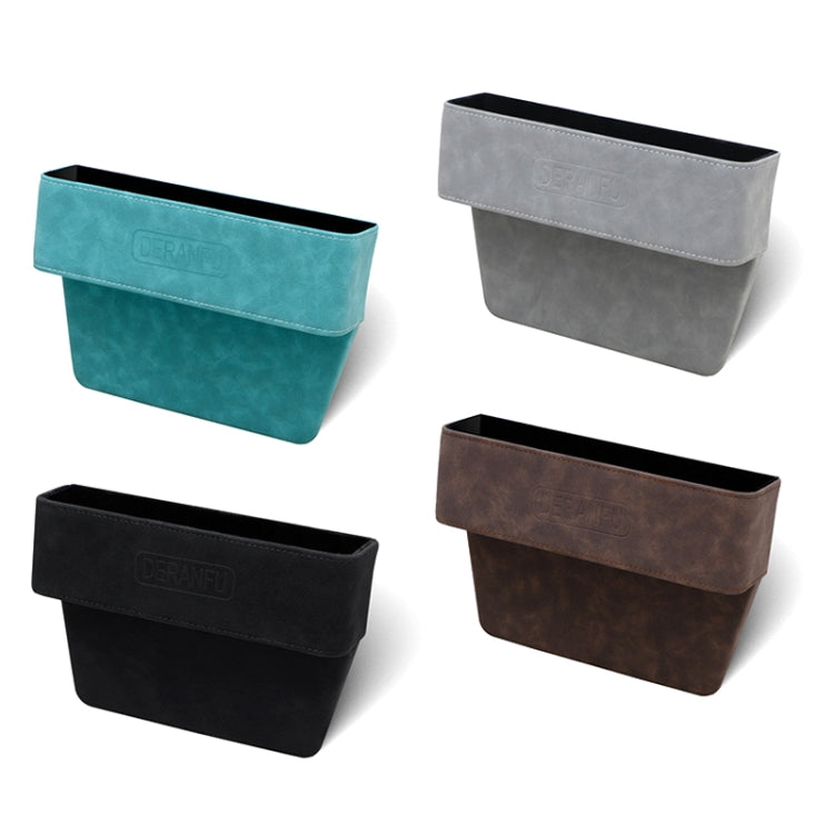 DE RAN FU Car Seat Storage Box Cup Holder Fur Citrine Phone Sundry Storage Box(Black) - Stowing Tidying by DE RAN FU | Online Shopping South Africa | PMC Jewellery | Buy Now Pay Later Mobicred