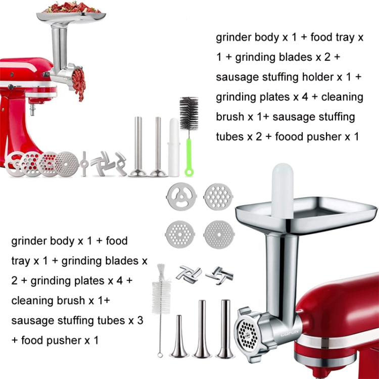 For KitchenAid Porking Enemy Accessories Dough Maker Grinder Meat Universal Set, Color: White - Kitchen Machine Accessories & Parts by PMC TechLife | Online Shopping South Africa | PMC TechLife | Buy Now Pay Later Mobicred