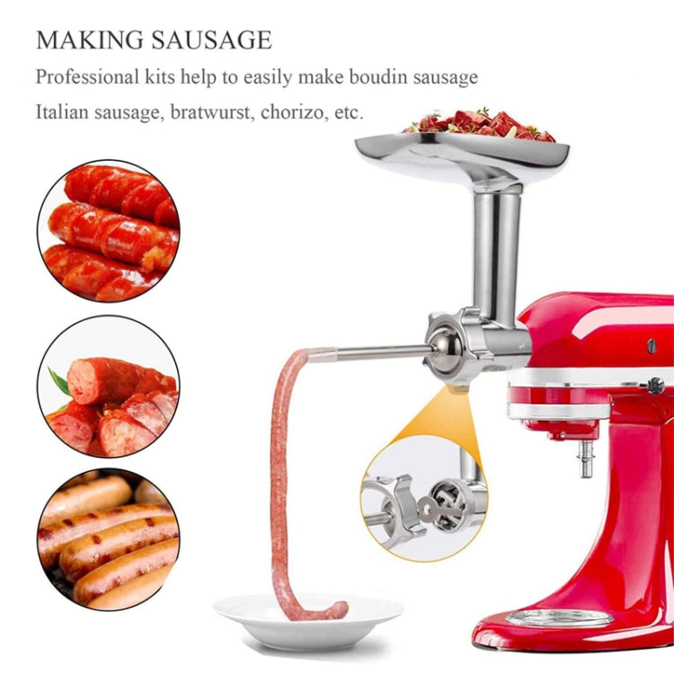 For KitchenAid Porking Enemy Accessories Dough Maker Grinder Meat Universal Set, Color: White - Kitchen Machine Accessories & Parts by PMC TechLife | Online Shopping South Africa | PMC TechLife | Buy Now Pay Later Mobicred