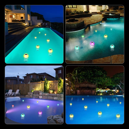 Solar Water Floating Lights Patio Pool Floating Landscape Decorative Lights(Three Light Mode) - Underwater Lights by PMC Jewellery | Online Shopping South Africa | PMC Jewellery