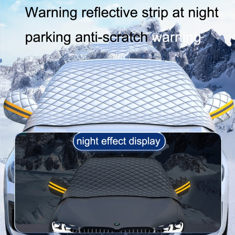 SUITU R-3945 Car Winter Front Glass Snow Shield Defrost Sunshade Thickened Car Clothing, Style: Non-magnet Quilt - Window Foils & Solar Protection by SUITU | Online Shopping South Africa | PMC Jewellery | Buy Now Pay Later Mobicred