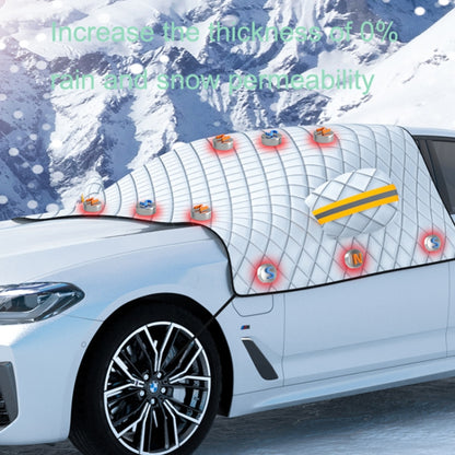 SUITU R-3945 Car Winter Front Glass Snow Shield Defrost Sunshade Thickened Car Clothing, Style: 12 Magnets Quilt - Window Foils & Solar Protection by SUITU | Online Shopping South Africa | PMC Jewellery | Buy Now Pay Later Mobicred