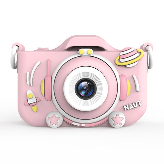 Q10 HD 1080P Dual-Camera Astronaut Kids Camera Photo and Video Digital Camera(Pink) - Children Cameras by PMC Jewellery | Online Shopping South Africa | PMC Jewellery | Buy Now Pay Later Mobicred