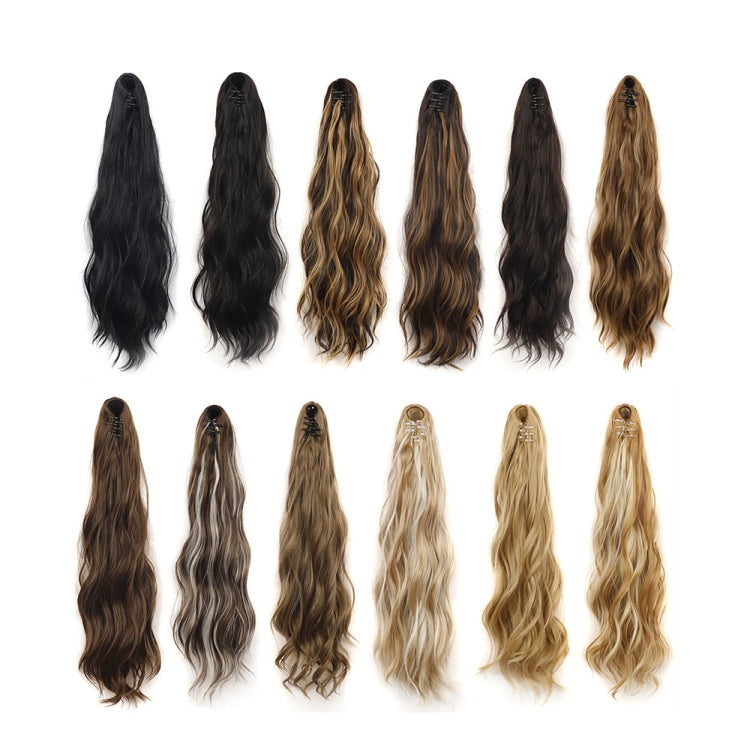 P96 Clip-On Wig Long Ponytail Water Ripple Long Curly Wig(2H27B) - free shipping - PMC TechLife - Order now!