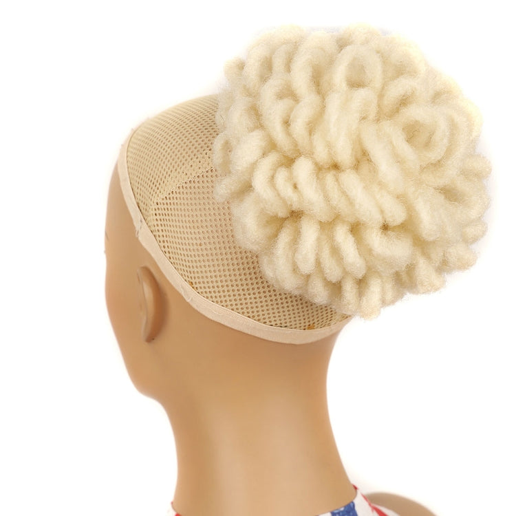 LSFBZB Drawstring Dreadlocks Wig Caterpillar Dreadlock Shaggy Hair Bun, Spec: 613 - free shipping - PMC TechLife - Order now!