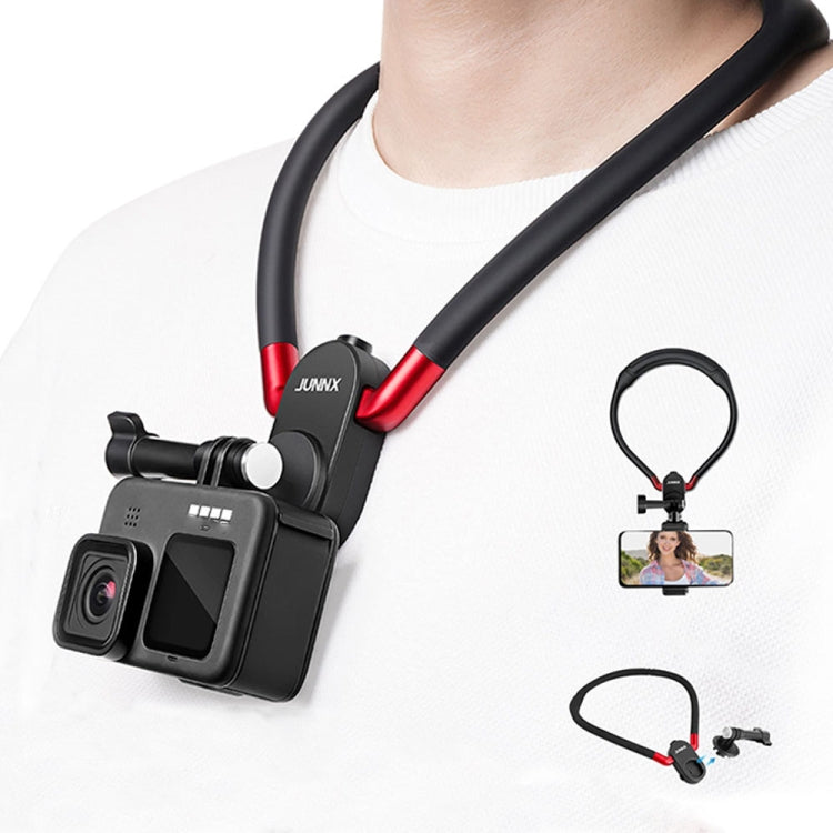 JUNNX Bracket Neck Mount For Most Action Cameras & Smart Phones,Spec: G03-1 - Holder by PMC Jewellery | Online Shopping South Africa | PMC Jewellery | Buy Now Pay Later Mobicred