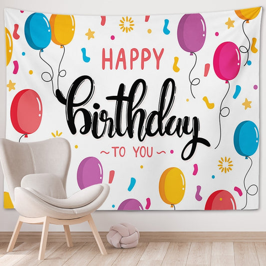 Happy Birthday Photo Backdrop Party Decoration Tapestry, Size: 230x150cm(GT56-1) - Cartoon by PMC Jewellery | Online Shopping South Africa | PMC Jewellery | Buy Now Pay Later Mobicred