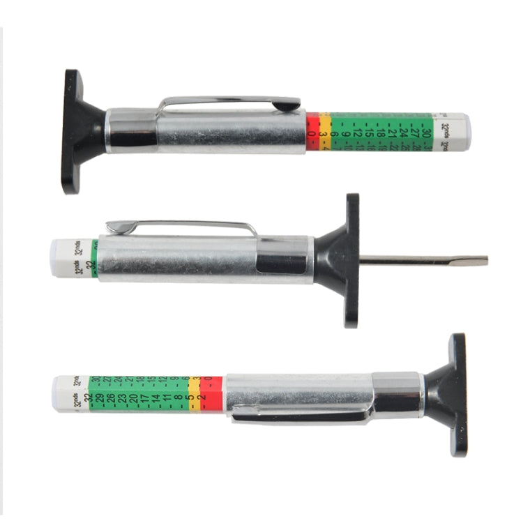 0-25mm Car Tyre Tread Depth Gauge, Color: Bicolour - Other Tools by PMC TechLife | Online Shopping South Africa | PMC TechLife | Buy Now Pay Later Mobicred
