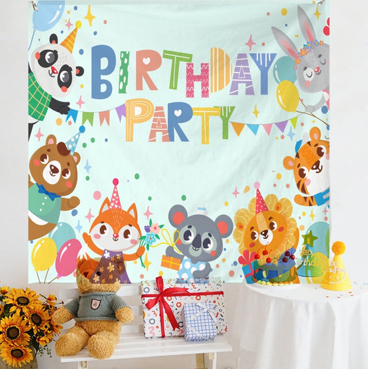 Birthday Layout Hanging Cloth Children Photo Wall Cloth, Size: 180x230cm Velvet(2) - Cartoon by PMC Jewellery | Online Shopping South Africa | PMC Jewellery | Buy Now Pay Later Mobicred