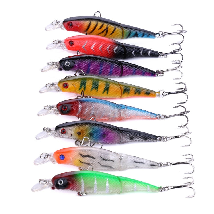 HENGJIA JM010 9cm 7g 2 Sections Bionic Bait With Beads Diving Mino Fake Bait(3) - Fishing Lures by HENGJIA | Online Shopping South Africa | PMC Jewellery