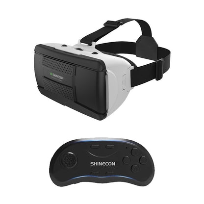 VRSHINECON G06B+B01 Handle VR Glasses Phone 3D Virtual Reality Game Helmet Head Wearing Digital Glasses - VR Headset by VRSHINECON | Online Shopping South Africa | PMC Jewellery | Buy Now Pay Later Mobicred