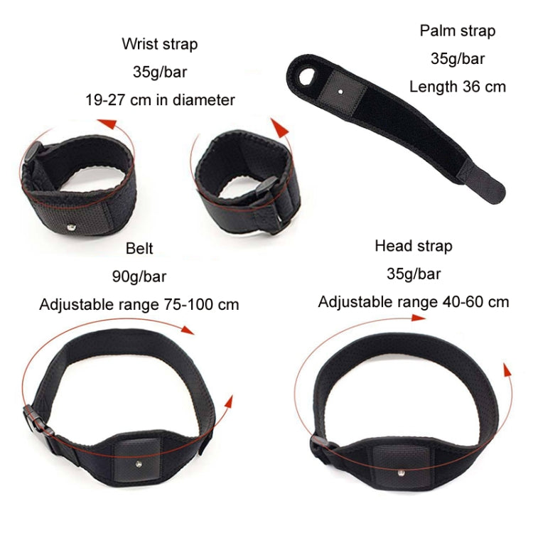 For HTC Vive Tracker VR Game Tracker Strap Accessories, Style: 2 Wristband+1 Belt - VR Accessories by PMC TechLife | Online Shopping South Africa | PMC TechLife