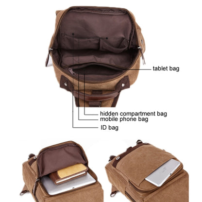 Outdoor Travel Messenger Canvas Chest Bag, Color: Brown - Crossbody Bags by PMC Jewellery | Online Shopping South Africa | PMC Jewellery