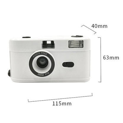 R2-FILM Retro Manual Reusable Film Camera for Children without Film(White) - Children Cameras by PMC Jewellery | Online Shopping South Africa | PMC Jewellery | Buy Now Pay Later Mobicred