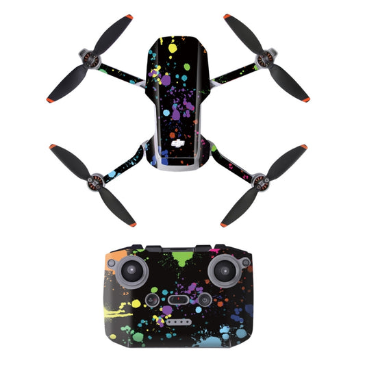 Sunnylife MM2-TZ452 For DJI Mini 2 Waterproof PVC Drone Body + Arm + Remote Control Decorative Protective Stickers Set(Watercolor Splash Ink) - Stickers by Sunnylife | Online Shopping South Africa | PMC Jewellery | Buy Now Pay Later Mobicred