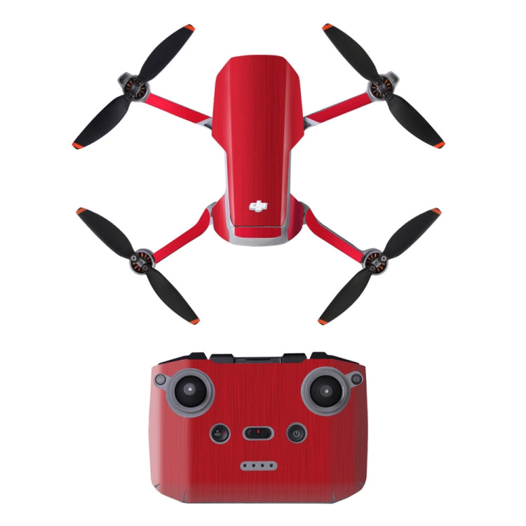 Sunnylife MM2-TZ452 For DJI Mini 2 Waterproof PVC Drone Body + Arm + Remote Control Decorative Protective Stickers Set(Drawing Red) - Stickers by Sunnylife | Online Shopping South Africa | PMC Jewellery | Buy Now Pay Later Mobicred