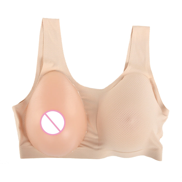 CD Crossdressing Silicone Fake Breast Vest Underwear, Size: AA+XS 400g(Skin Color+Fake Breast) - Fake Breasts by PMC Jewellery | Online Shopping South Africa | PMC Jewellery