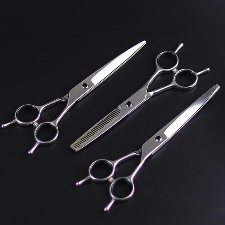 Pet Grooming Scissors Dog Cat Hair Trimming Haircutting Tools, Style: 7.0 inch Curved Shears - Scissors by PMC Jewellery | Online Shopping South Africa | PMC Jewellery