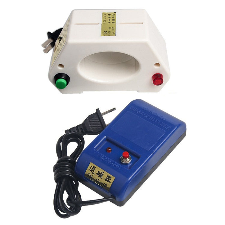 Watch Repair Tool Demagnetization Instrument Mechanical Watch Demagnetizer, Style: White Professiona US Plug - free shipping - PMC TechLife - Order now!