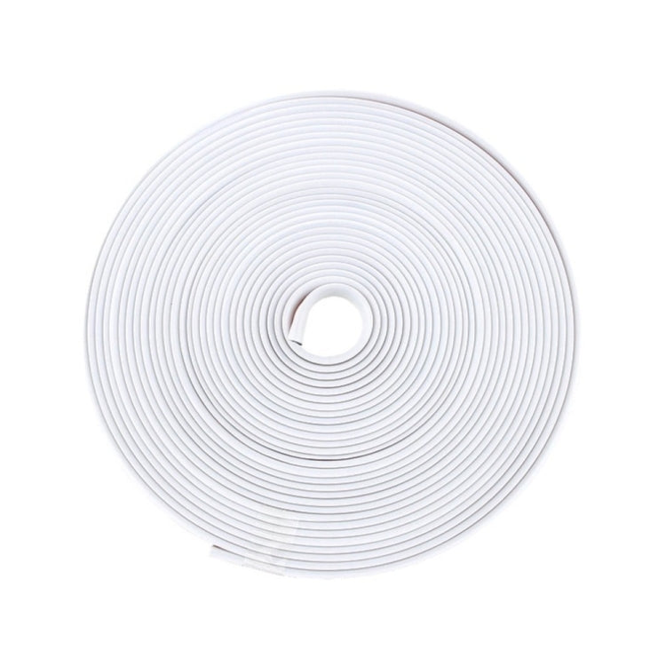 8m/roll Car Wheel General Sticker Modified Protection Sticker Anti-collision Strip(White) - Decorative Strip by PMC TechLife | Online Shopping South Africa | PMC TechLife | Buy Now Pay Later Mobicred