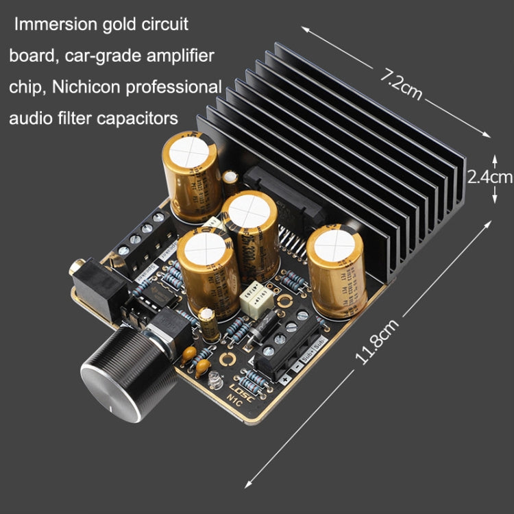 TDA7850 Amplifier Board 2.1 Channel 2x80W Car AB Type Amplifier Module DIY High Power 120W Bass - Breadboard / Amplifier Board by PMC Jewellery | Online Shopping South Africa | PMC Jewellery | Buy Now Pay Later Mobicred