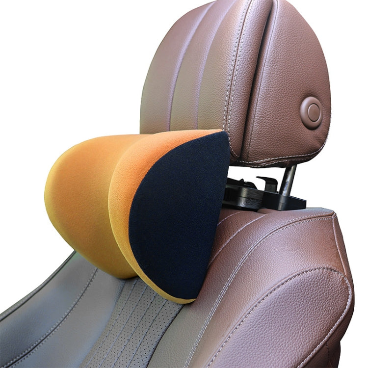 A09 5D Car Universal Adjustment U-shaped Memory Foam Headrest, Color: Brown - Seat Accessories by PMC Jewellery | Online Shopping South Africa | PMC Jewellery | Buy Now Pay Later Mobicred