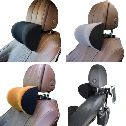 A09 5D Car Universal Adjustment U-shaped Memory Foam Headrest, Color: Brown - Seat Accessories by PMC Jewellery | Online Shopping South Africa | PMC Jewellery | Buy Now Pay Later Mobicred