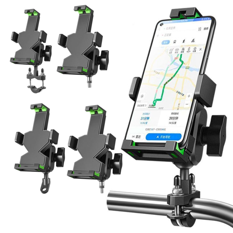 A04 Metal Motorcycle Mobile Phone Navigation Bracket Bicycle Frame Multifunctional Car Fixed Clamp(U Car Handlebar Model) - Holder by PMC Jewellery | Online Shopping South Africa | PMC Jewellery | Buy Now Pay Later Mobicred