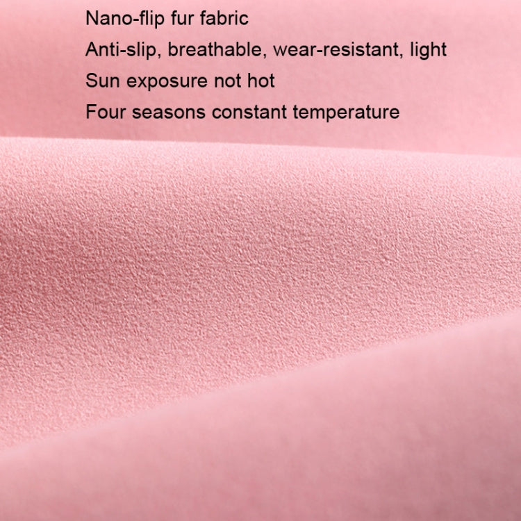 Flip-fur Car Cushion Breathable Ventilation Cushion for Four Seasons, Style: Front Cushion(Pink) - Seat Accessories by PMC Jewellery | Online Shopping South Africa | PMC Jewellery | Buy Now Pay Later Mobicred