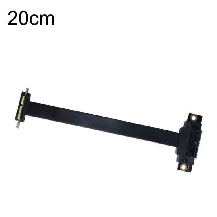 PCI-E 3.0 1X 90 Degrees Graphics Card / Wireless Network Card Extension Cable, Cable Length: 20cm - PCIE Cable by PMC TechLife | Online Shopping South Africa | PMC TechLife | Buy Now Pay Later Mobicred
