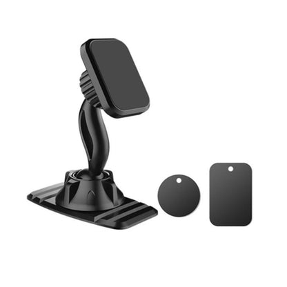 Car Center Console Paste Magnetic Mobile Phone Holder(Black) - Car Holders by PMC Jewellery | Online Shopping South Africa | PMC Jewellery | Buy Now Pay Later Mobicred