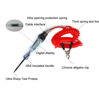 3-70V Automotive Circuit Testing Electric Pen Repair Tool, Model: B Spring Cable - Electronic Test by PMC Jewellery | Online Shopping South Africa | PMC Jewellery | Buy Now Pay Later Mobicred