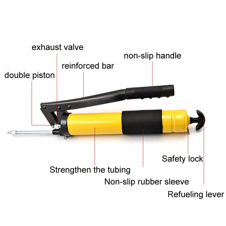 Heavy-duty Hand Pressure Grease Tool Auto Repair Machinery Repair Parts(600cc) - Other Tools by PMC Jewellery | Online Shopping South Africa | PMC Jewellery | Buy Now Pay Later Mobicred