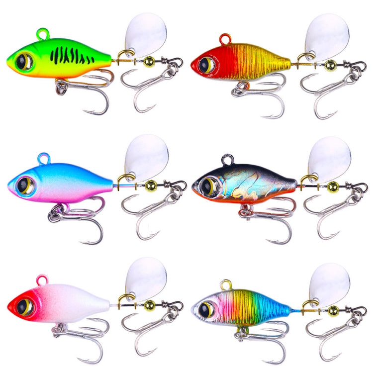 HENGJIA Submerged VIB Fake Lures Sequin Lures, Size: 5.2cm 10g(6 Colors Boxed) - Fishing Lures by HENGJIA | Online Shopping South Africa | PMC TechLife