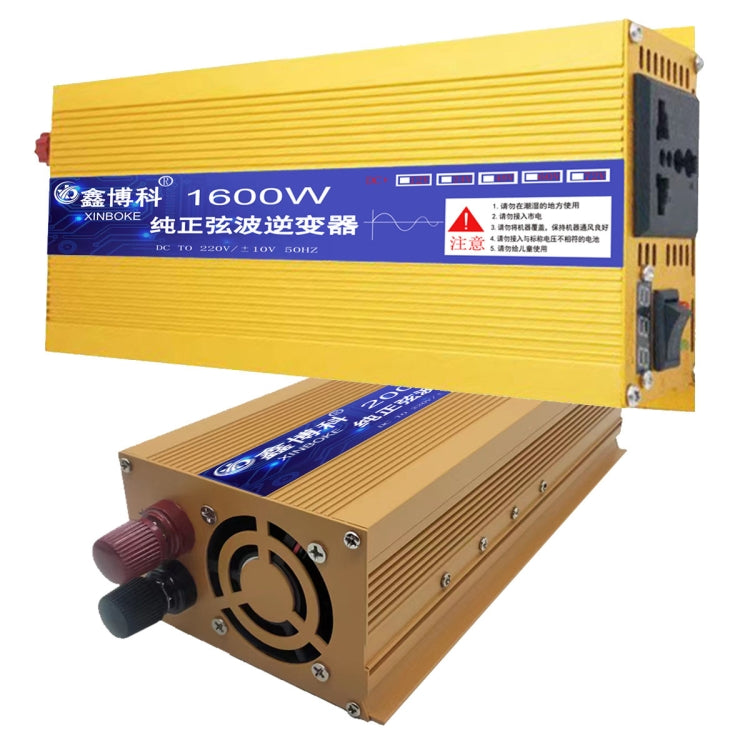 XINBOKE High Power Household Car Sine Wave Inverter 48V 3000W To 220V 1500W(LCD Display) - Pure Sine Wave by PMC Jewellery | Online Shopping South Africa | PMC Jewellery | Buy Now Pay Later Mobicred