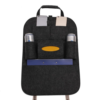 Car Multifunctional Seat Back Storage Hanging Bag, Size: 40x56cm(Dark Gray) - Stowing Tidying by PMC Jewellery | Online Shopping South Africa | PMC Jewellery | Buy Now Pay Later Mobicred