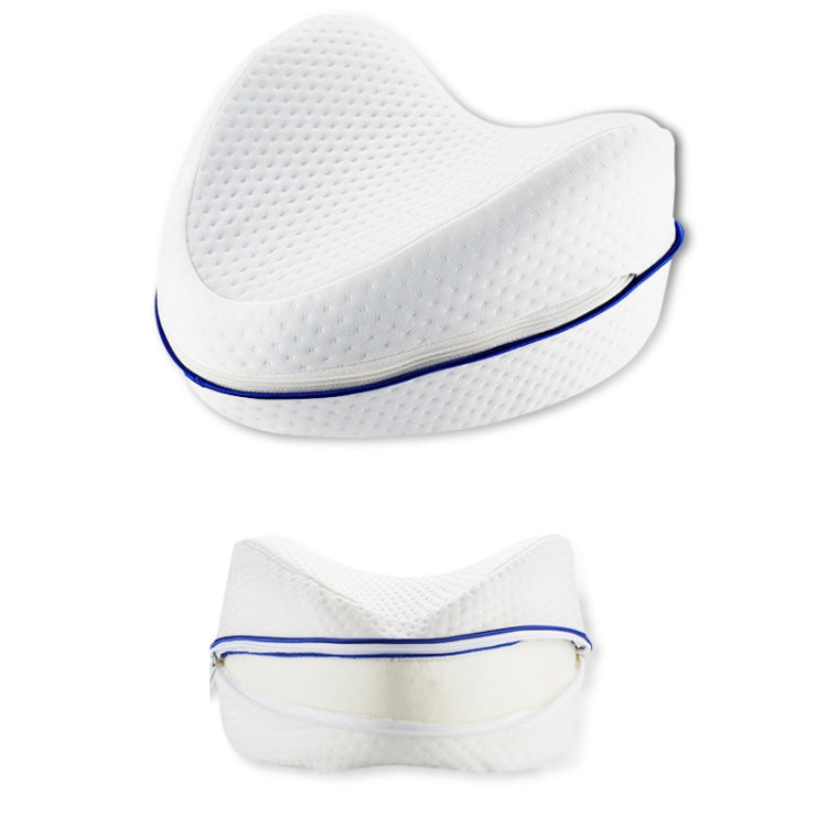 Body Memory Cotton Leg Pillow Sleeping Orthopedic Sciatica Back Hip Joint for Pain Relief(White Inner) - Cushions & Pillows by PMC TechLife | Online Shopping South Africa | PMC TechLife