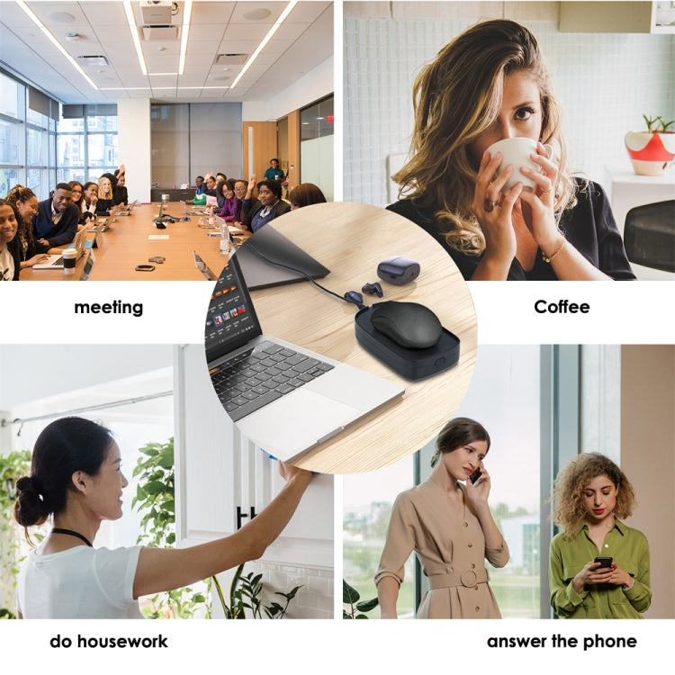 H26 Automatic Movement Virtual Mouse To Prevent Computer Lock Screen(Black) - Wired Mice by PMC TechLife | Online Shopping South Africa | PMC TechLife