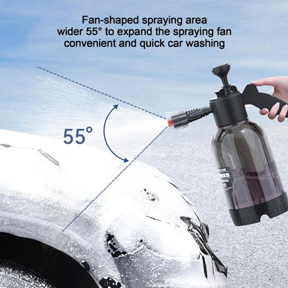 2L Foam Sprayer Pressure Spray Bottle for Car Washing Plants Watering Fertilizing(Black) - Car washing supplies by PMC Jewellery | Online Shopping South Africa | PMC Jewellery | Buy Now Pay Later Mobicred