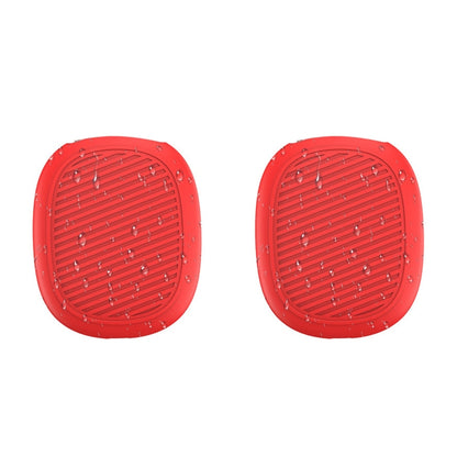 T2 For Apple AirPods Max 1pair Bluetooth Headset Anti-Fall Silicone Protective Case(Red) - For AirPods Max by PMC Jewellery | Online Shopping South Africa | PMC Jewellery