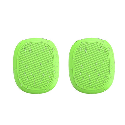 T2 For Apple AirPods Max 1pair Bluetooth Headset Anti-Fall Silicone Protective Case(Luminous Green) - For AirPods Max by PMC Jewellery | Online Shopping South Africa | PMC Jewellery