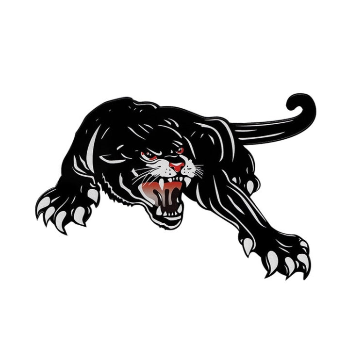 2pcs Colorful Black Panther Car Hood Door Reflective Sticker(Head Towards The Right) - Decorative Sticker by PMC Jewellery | Online Shopping South Africa | PMC Jewellery | Buy Now Pay Later Mobicred