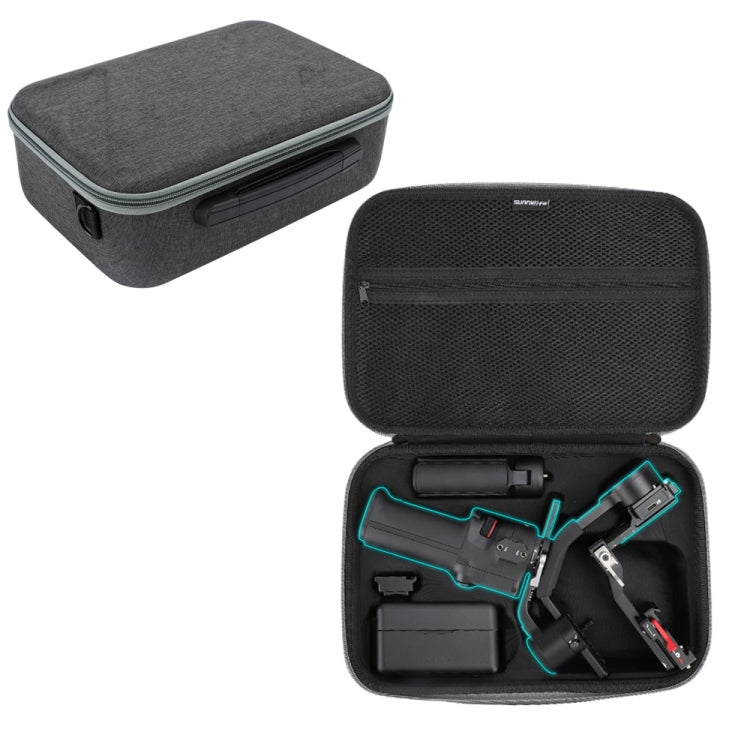 For DJI RS 3 Mini Sunnylife RO-B555 Storage Bag Handheld Stabilizer Suitcase Protective Bag(Black) -  by Sunnylife | Online Shopping South Africa | PMC Jewellery | Buy Now Pay Later Mobicred