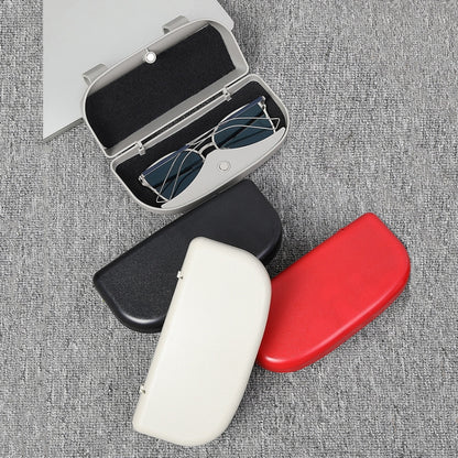 Multifunctional Car Glasses Box Car Sunshine Board Tickets Glasses Clamp(Beige) - Sunglasses & Glasses Clips by PMC Jewellery | Online Shopping South Africa | PMC Jewellery | Buy Now Pay Later Mobicred